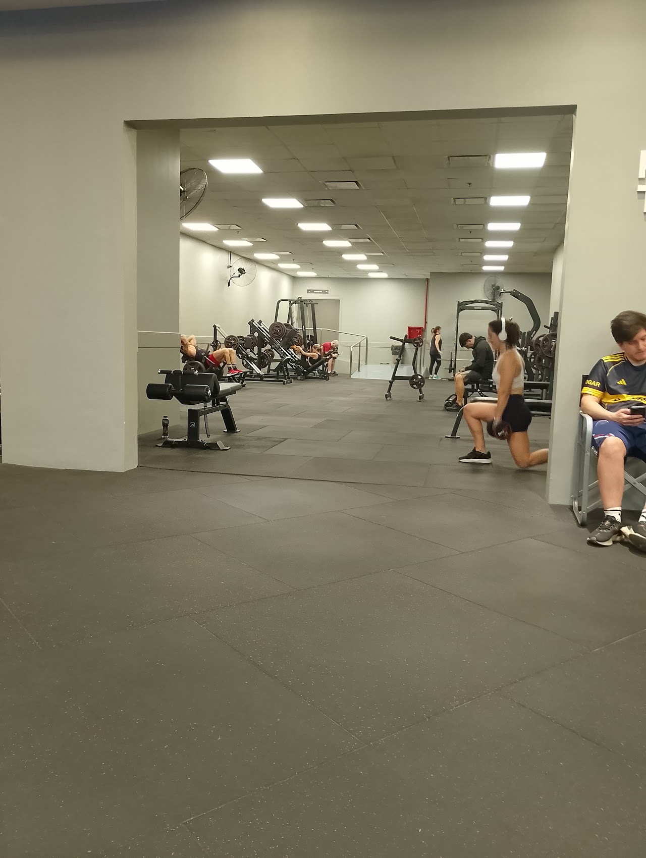 Zona de entrenamiento funcional SportClub